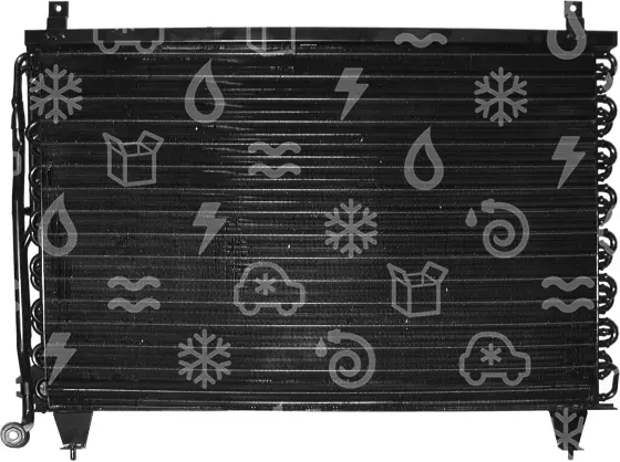 kondenzátor OEM 1268302870 / 1268302670, MERCEDES BENZ S-CLASS